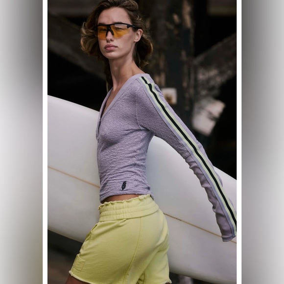 FP Movement by Free People Tops - FP Movement by Free People Recovery Layer in Trailblazer Combo